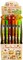 TINYMILLS Autumn Woodland Animals Fall Theme Stackable Pencils, 24 Pack, Stackable with Pre-Sharpened Leads, Star Top Erasers Party Favors